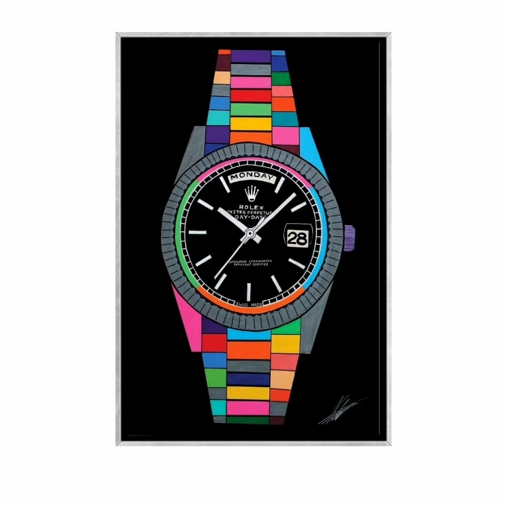 Rolex 8 1/2"x11" Framed Wall Art